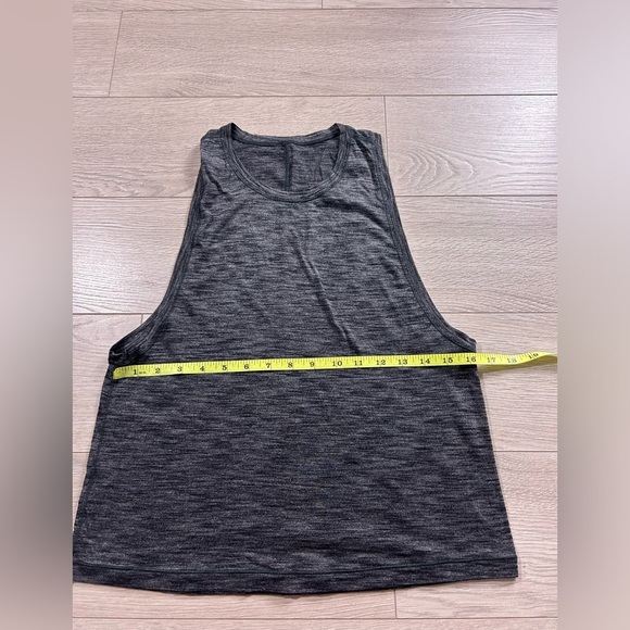 Lululemon Cardio Squad Tank II Heathered Black - Picture 8 of 10